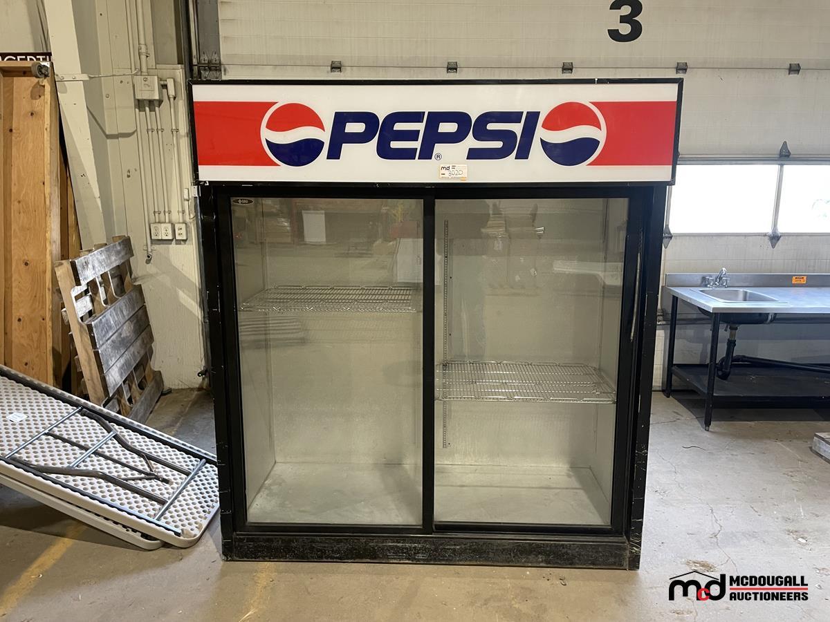 QBD Double Door Pepsi Cooler